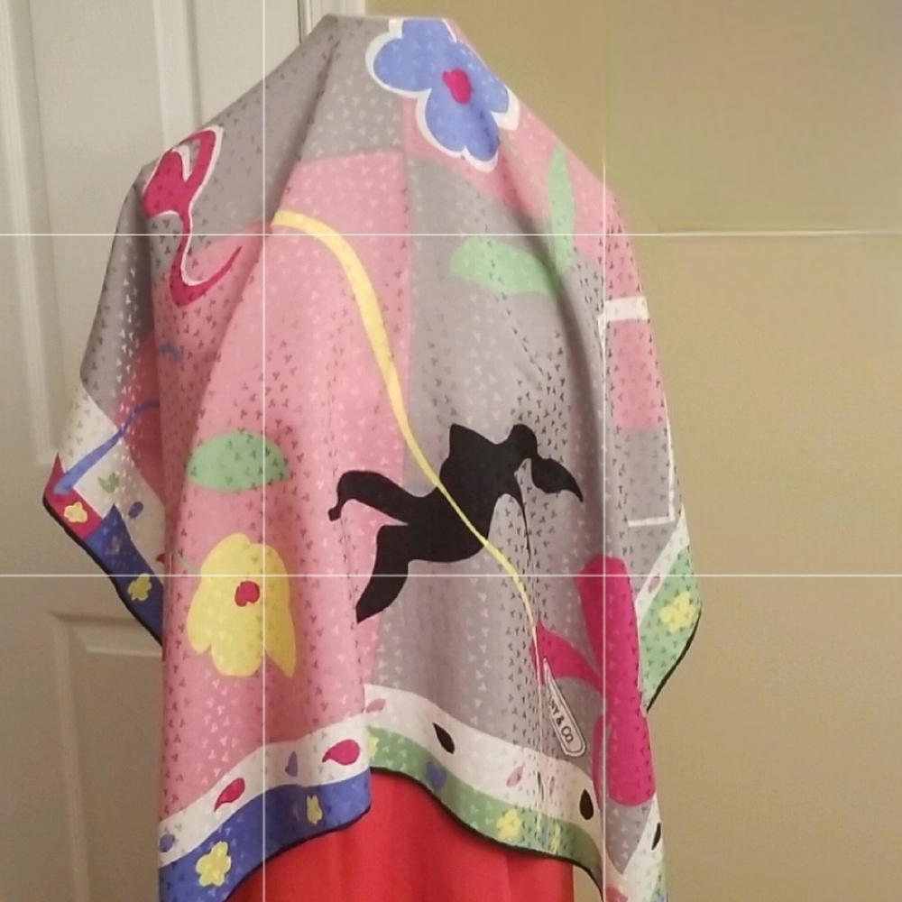 TIFFANY & CO. Silk Foulard Scarf - Picture 2 of 12